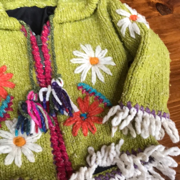 Knit sweater jacket - Picture 3 of 4